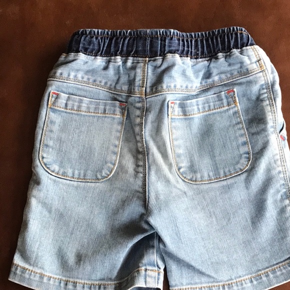 Mini Boden Denim Shorts - Picture 4 of 4